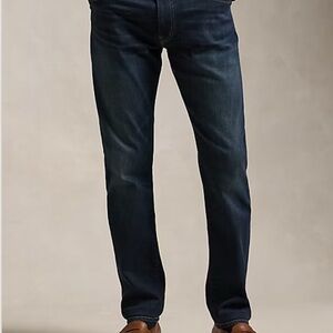 Polo by Ralph Lauren Men's Dark Blue Straight Jeans